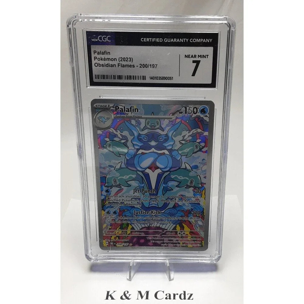Pokemon - Palafin - 200/197 - Graded - CGC 7.0 - 2023